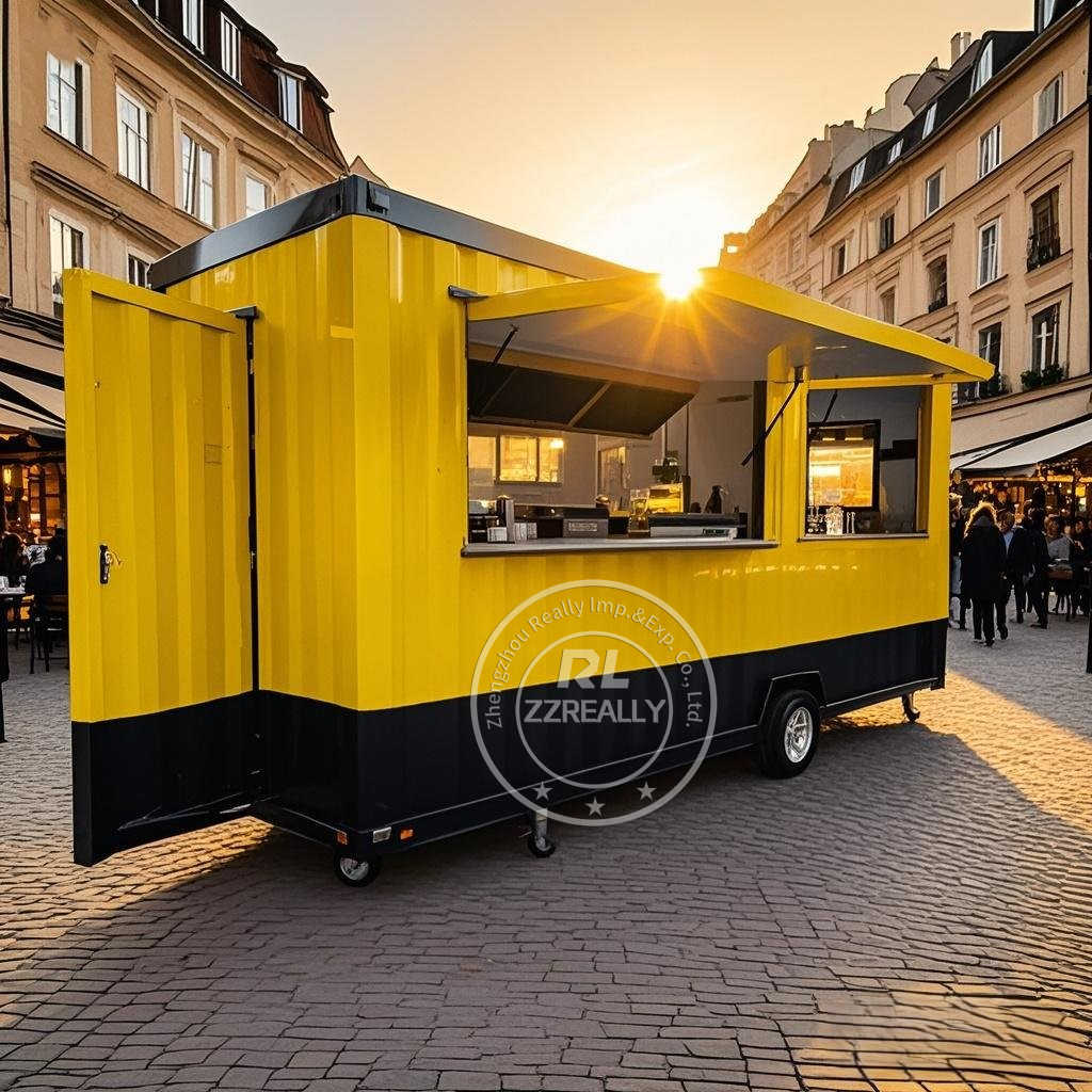 Coffee Equipment Europe - Europejskie standardowe mobilne kawiarnie w kontenerach