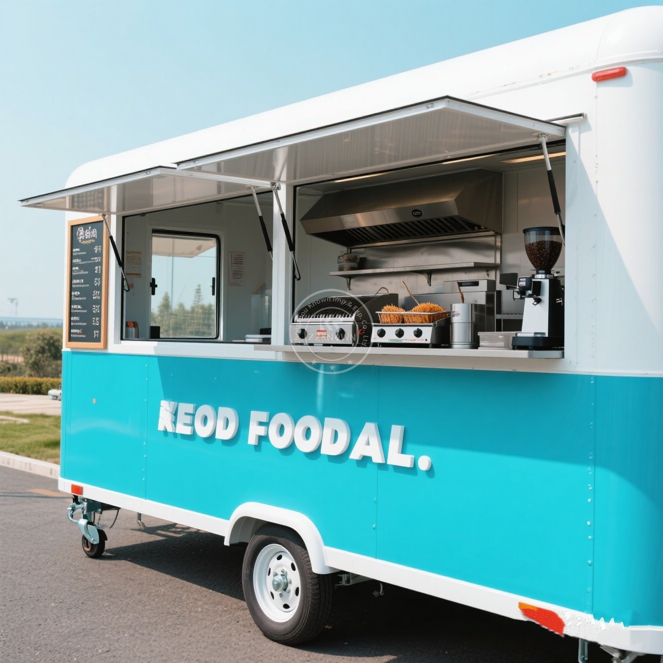 Coffee Equipment Europe - Europejski Standard, W pełni Wyposażony Mobilny