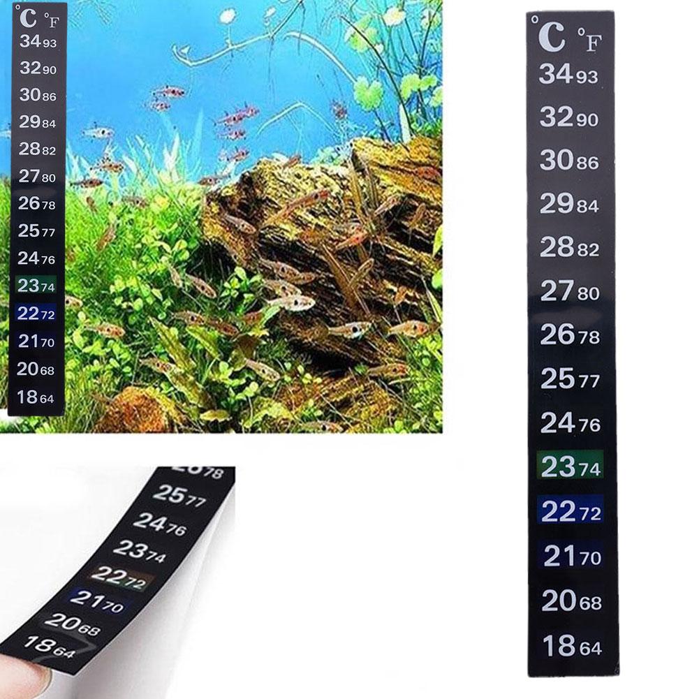 Temperature Strip Thermometer - Cyfrowy termometr do akwarium domowego pasek