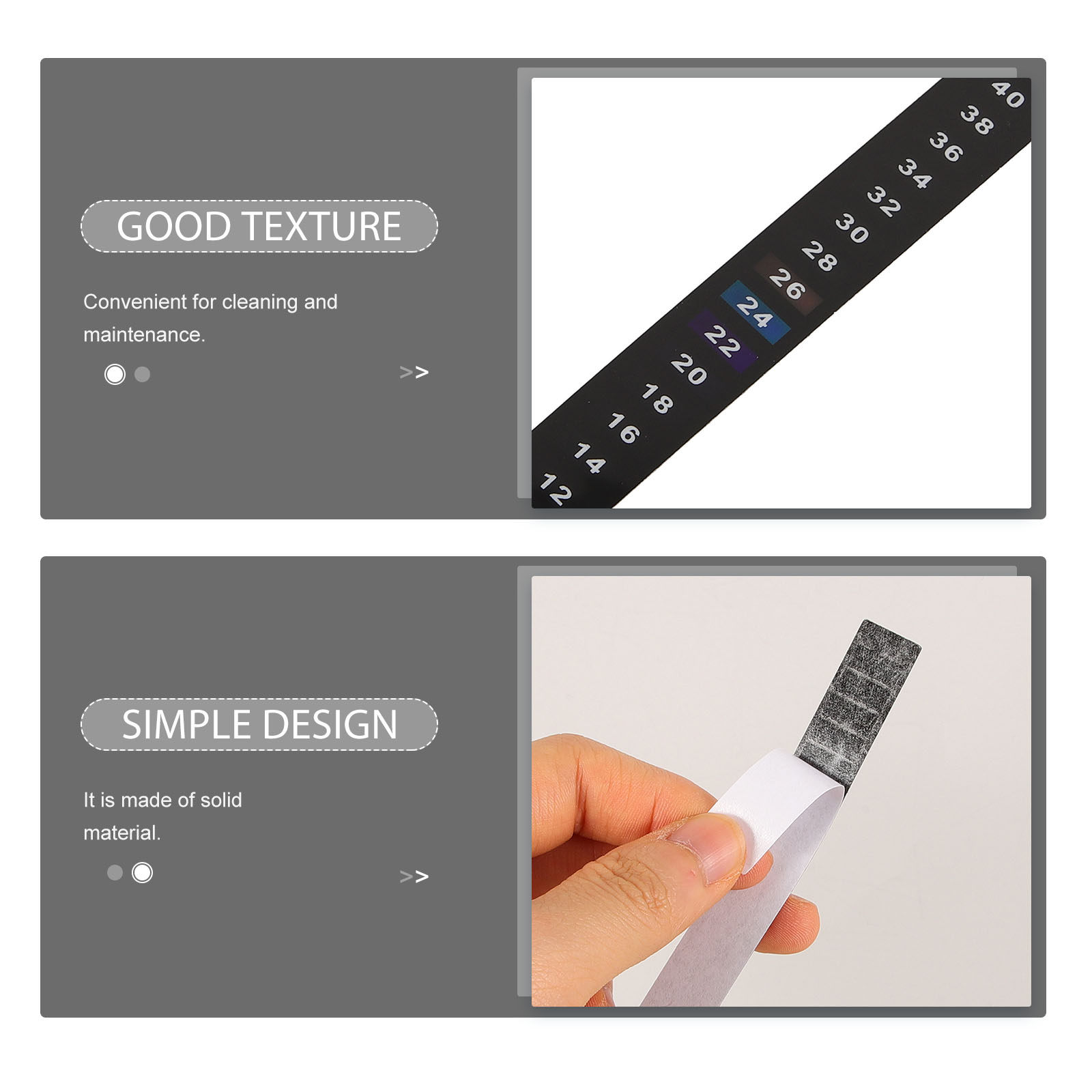 5 szt. naklejek do pomiaru tem – Temperature Strip Thermometer recenzja i cena