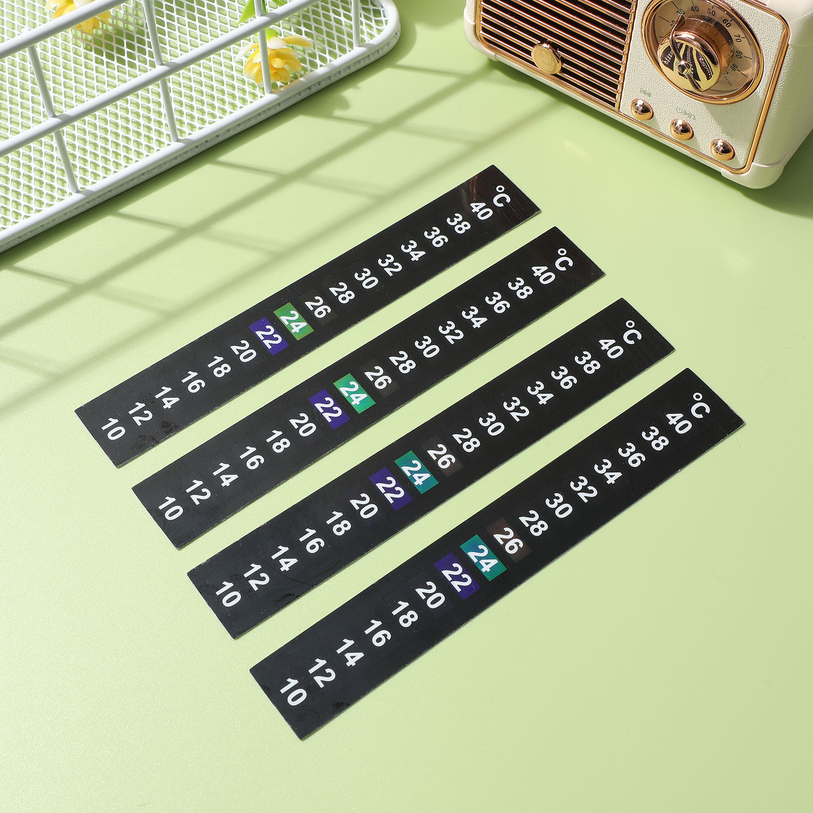 10 szt. tradycyjnych samoprzyl – Temperature Strip Thermometer recenzja i cena