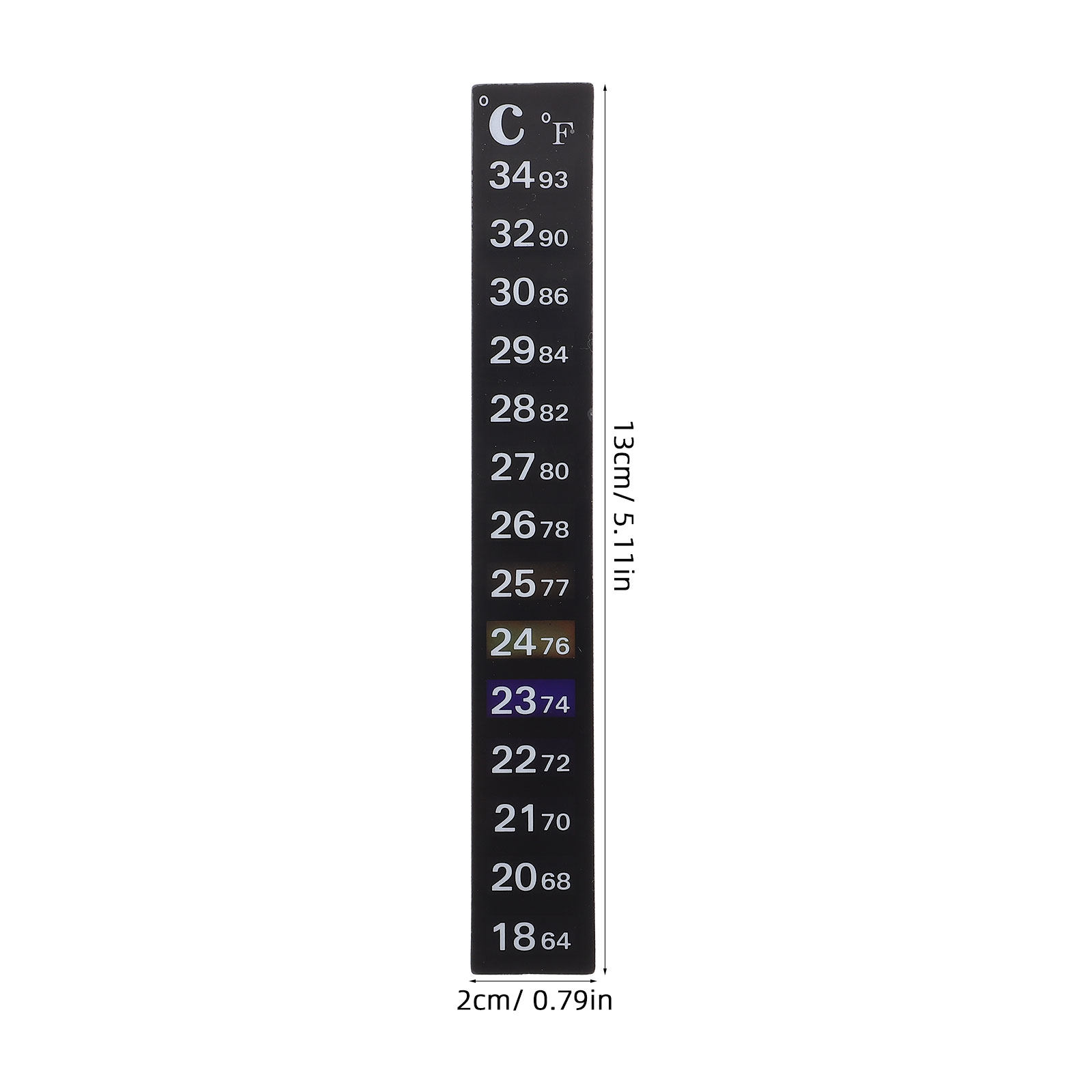 2 szt. samoprzylepnych termome – Temperature Strip Thermometer recenzja i cena