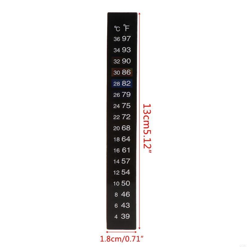 10 sztuk termometr akwariowy n – Temperature Strip Thermometer recenzja i cena