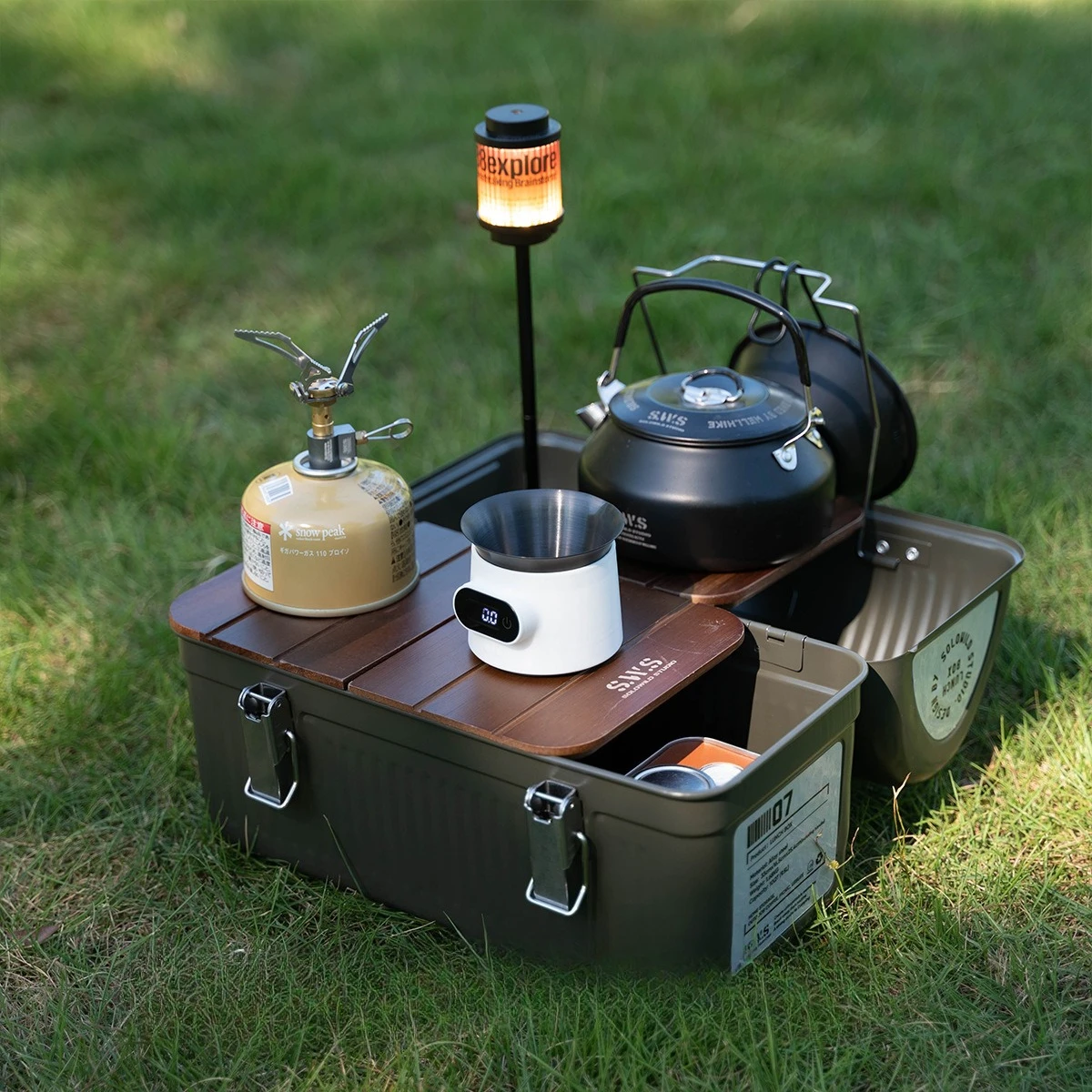 Mały pojemnik na sprzęt wędkar – Vintage Coffee Equipment recenzja i cena