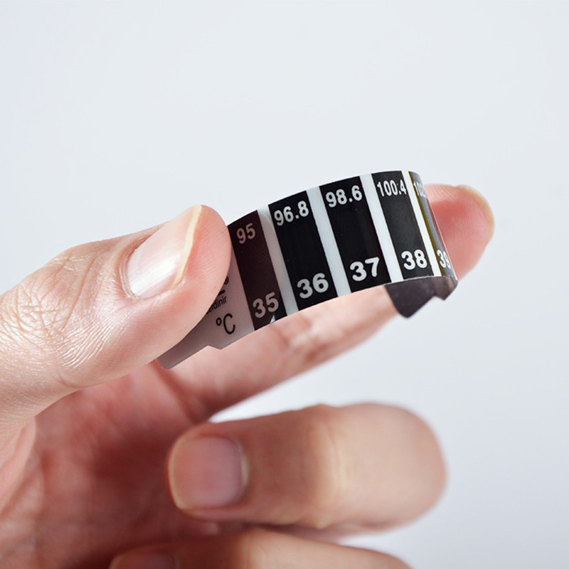 10 sztuk czoło pasek na głowę  – Temperature Strip Thermometer recenzja i cena