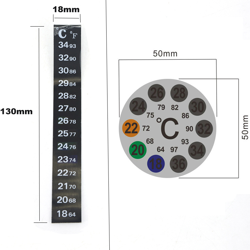 Akwarium Akwarium Pasek do prz – Temperature Strip Thermometer recenzja i cena