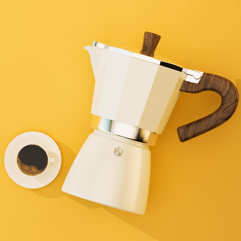 GIANXI Moka garnki 150/300ML V – Vintage Coffee Equipment recenzja i cena