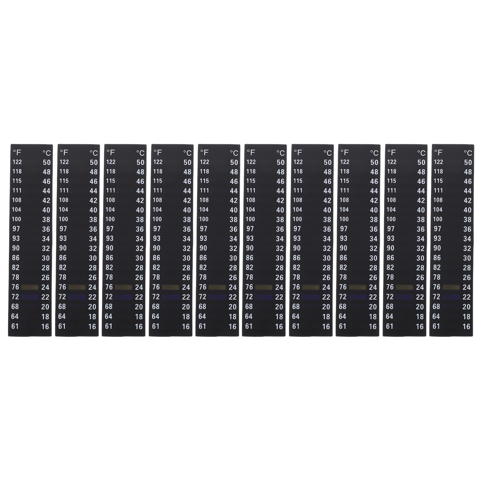 10 szt. Paski do pomiaru tempe – Temperature Strip Thermometer recenzja i cena