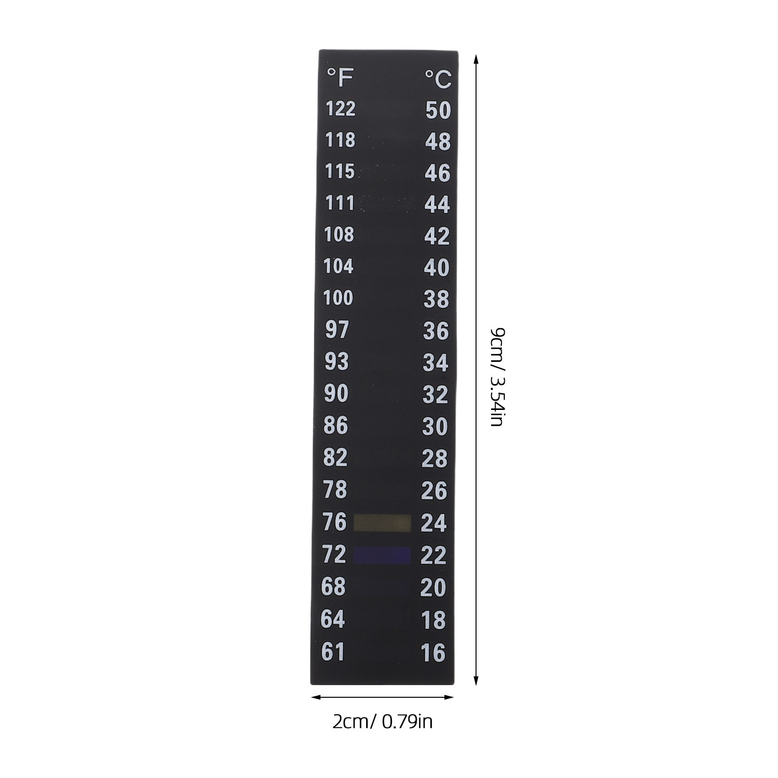 10 szt. Paski do pomiaru tempe – Temperature Strip Thermometer recenzja i cena