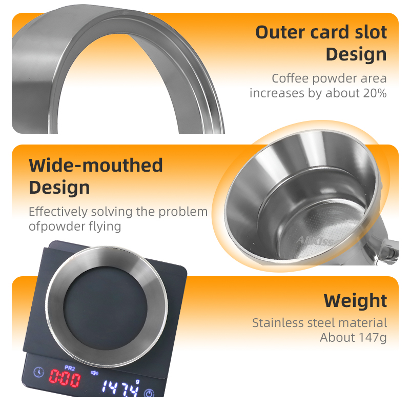 Pierścień dozujący do kawy 54  – Coffee Extraction Equipment recenzja i cena